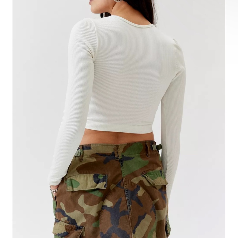 Mini camo skirt
